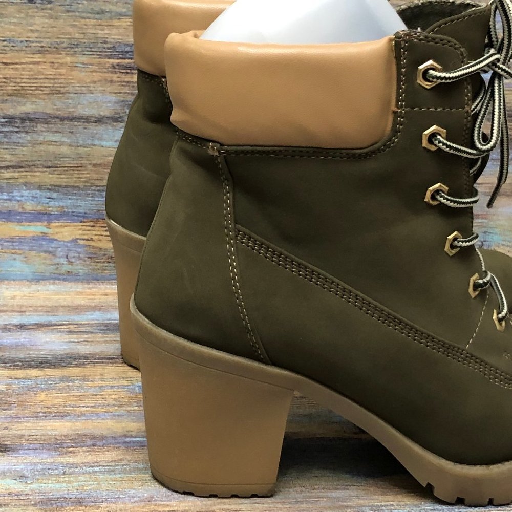 Zigi Soho Kiana Heeled Boots Lace-up Women's Size 6 - Picture 6 of 16